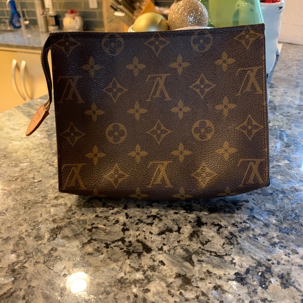 Authentic Louis Vuitton makeup bag